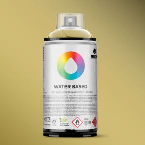Spray Montana Base Agua 400ml - Ouro Fosco