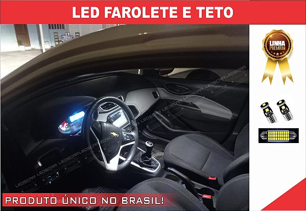LED PREMIUM FAROLETE/TETO CHEVROLET ONIX E PRISMA