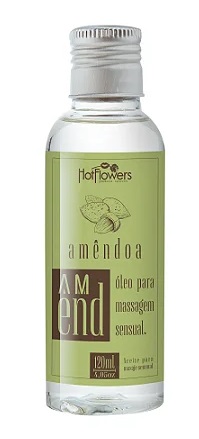 Óleo Para Massagem Amêndoas 120ml Hot Flowers