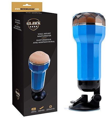 Masturbador Wall Mount G.I Jack - Com Ventosa e Trava
