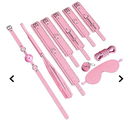 Kit Com 8 Sado Erótico Bandage BDSM 2 Mega Import
