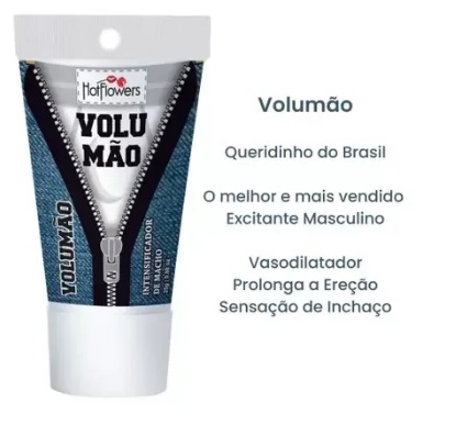 Gel Excitante Masculino Volumão 25gr