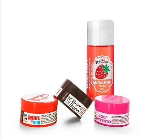 Kit Sedução - Morango