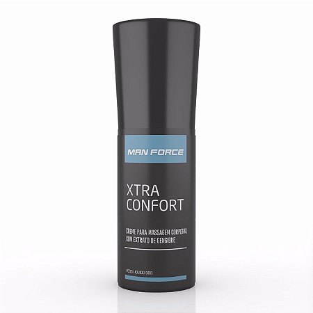 Man Force Xtra Confort - Efeito Retardante Beijável Com Extrato de Gengibre