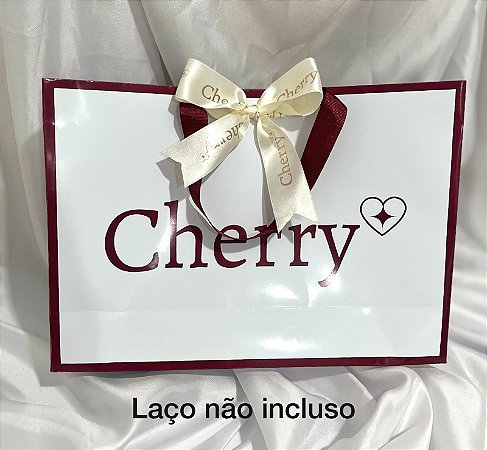 Sacola 31,5 x 9,5 x 22 (Papel fotográfico branco e alça fita) - 50 fitas