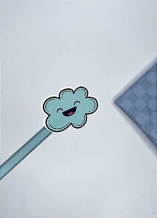 Adesivo Nuvem azul - 50 unidades