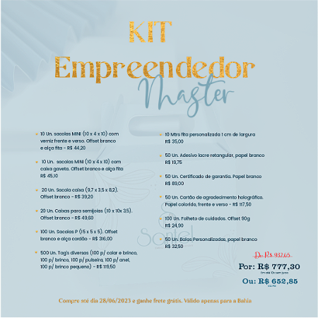 Kit Empreendedor Master