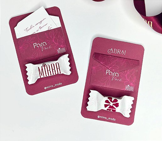 50 Un. Cartão de agradecimento estilo envelope