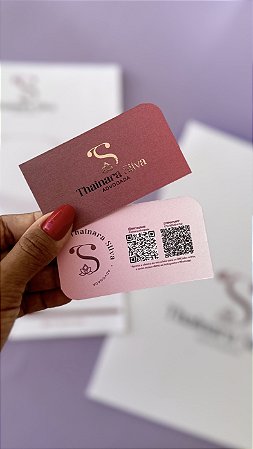 100 Un. Cartão de visita 5 x 9 cm