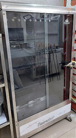 Máquina de Assar 30 Frangos Inox À gás Rotativo Progás Pr634n [usada]