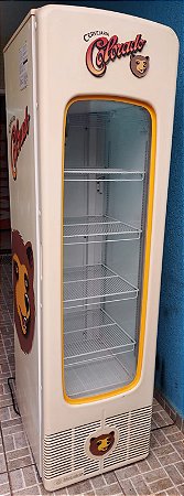 Cervejeira Slim Expositora Porta de Vidro 276 Litros 220V Metalfrio VN28RC