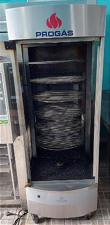Frangueira e Forno Multiuso a Gás 70 Kg Gás GLP - Botijão Progás PRP-242 G4