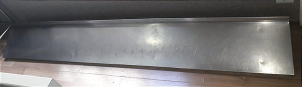 Prateleira 100% Inox Grande 3,0 mt [usada]