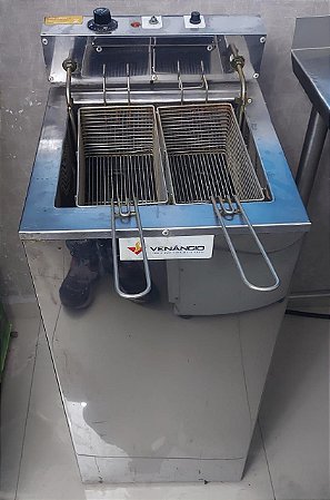 Fritadeira de Chão Água e Óleo 23L. 2 Cestos [Usada] Venâncio - SFAO5