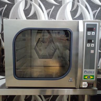 Forno de Convecção Elétrico Inox [Usado] Prática - MINICONV-SV