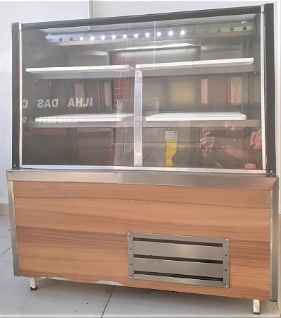 Vitrine Refrigeradora - 1m Ar Forçado / A.G. REBELO [Usada]