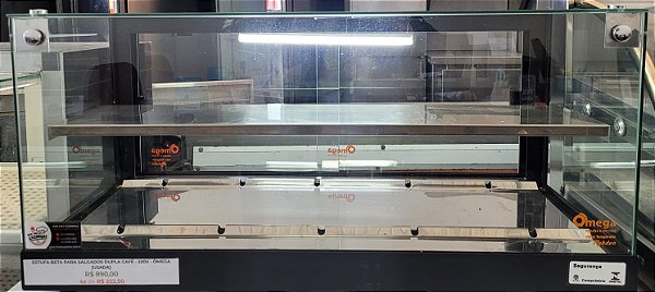 Estufa Beta para salgados Dupla Café - 220V - Ômega [Usada]