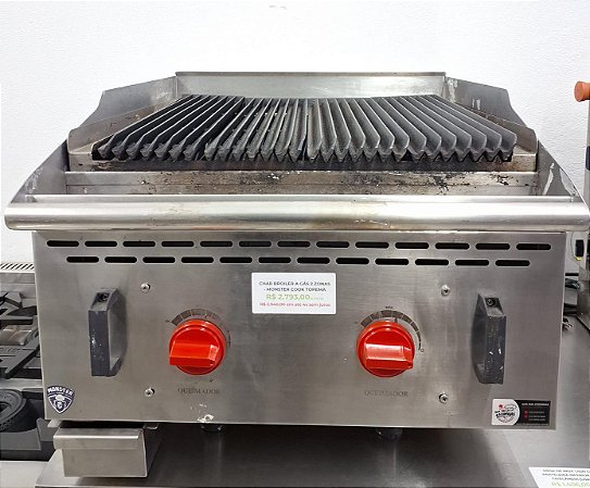 Char Broiler a Gás - Monster Cook Topema [Usado]