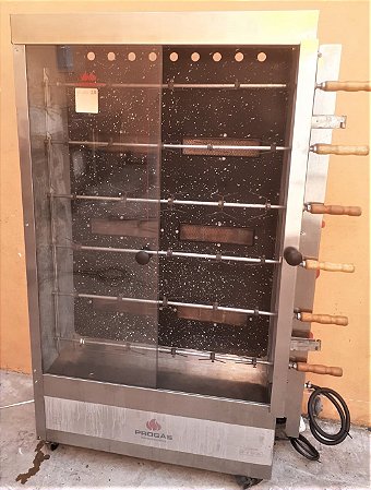 Assador de Frangos Rotativo a Gás Progás Bivolt PR-631TR [Usada]