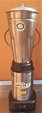 Liquidificador Industrial 6 Litros SPL-050W Baixa Rotação Bivolt Spolu - Liquidificador Industrial Spolu Baixa Rotação Bivolt 6 Litros SPL-050 [Usado]]