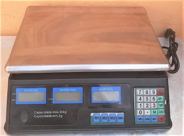 Balança Eletrônica Doméstica Digital Alta Precisão 40 Kg [Usado]
