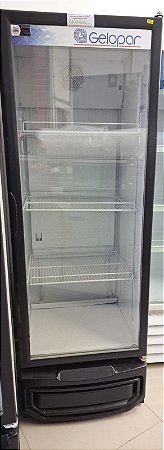 Geladeira Expositora Vertical GPTU 40 Gelopar 410 Litros Preto 127V [Usada]