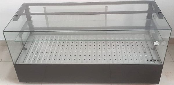 Vitrine Milão térmica - Estufa de 1.20m [Seminova]