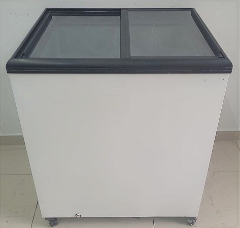 Freezer Horizontal Expositor 80CM 220V - Ag Rebelo [Usado]