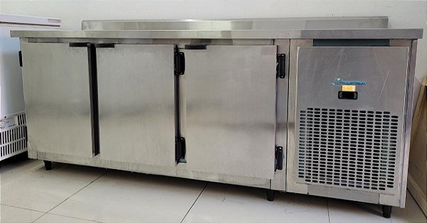 Balcão Refrigerado 3 Portas Ar Forçado - 2m 220v - Kofisa [Usado]