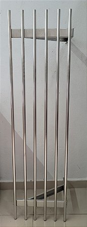 Prateleira Tubular 1,5 mt Inox 304 [Usada]