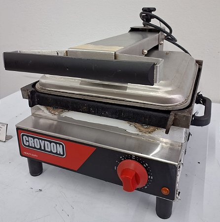 Sanduicheira Elétrica Prensa Lisa SASL 220v Croydon [Seminova]