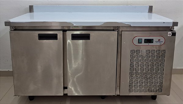 Balcão Refrigerado 1,5m Duas Portas com ar forçado 220v - Topema [Usado]