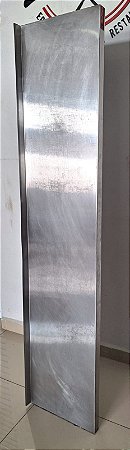 Prateleira Gradeada 100% Inox 304 - 185x40 - Sulfisa [Usada]