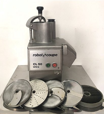 Processador de Alimentos Aço Inox Monofásico 220V- CL50E ULTRA - Robot Coupe [Usado] * COM 5 DISCOS