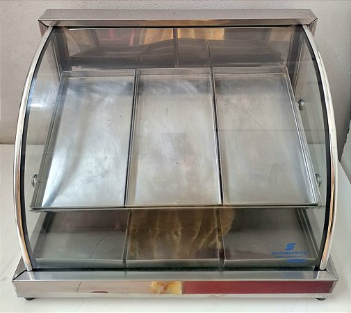 Estufa Aquecedora Para Salgados Dupla 6 Bandejas - Supritecs [Usada]