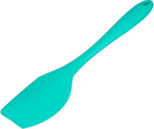 Espátula Arredondada Silicone Verde WECK [Nova]