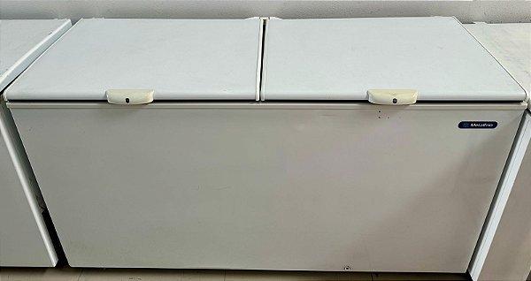 Freezer e Refrigerador Horizontal (Dupla Ação) 2 tampas Metalfrio DA550 220V [Usado]