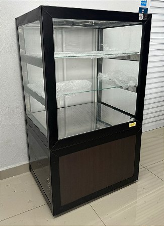 Vitrine Neutro/Seco 70cm Preto - 220V - Ômega [Usado]
