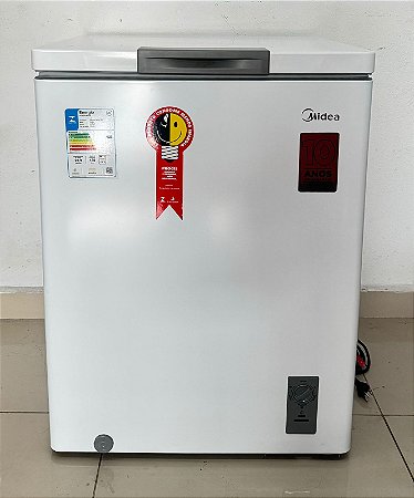 Freezer Horizontal Midea 1 Porta 150L Branco - RCFA12 220V [Seminovo] * Fabricação 10/2023