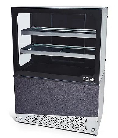 Vitrine Refrigerada BGVR 100 mm Linha Black Gourmet 220V - Polar  [Seminova] *Fabricação 24/07/2023