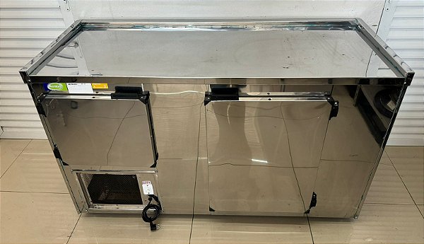 Balcão Refrigerado De Encosto 1,5 Mts Refrigel - 220V [Seminovo]