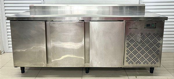 Balcão Refrigerado 200X70x90cm Aço Inox 430/430 Maquinbal [Seminovo]