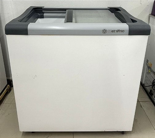 Freezer e Expositor Horizontal Metalfrio 144 Litros Branco NF20SB 110V [Usado]