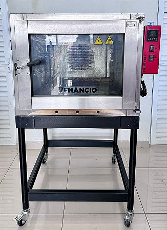 Forno Pão Á Gás 5 Esteiras Venâncio Turbo FVT5 Padaria 220V [Usado]