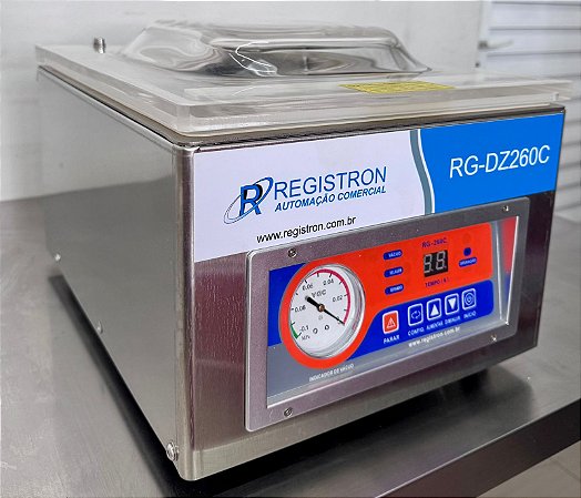 Máquina Seladora a Vácuo Registron RG-Dz260C 220V [Nova]