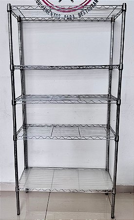 Estante Aramada 5 Planos 1.80m x 90cm x 35cm [Usada]