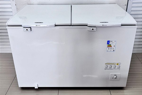 Freezer Horizontal 400 Litros H440 Electrolux Branco 110v [Seminovo] * Fabricação 07/2023