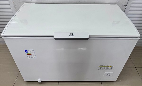 Freezer Horizontal Electrolux Cycle Defrost 400L Inverter Uma Porta 127V (HI440) * Fabricação 2025