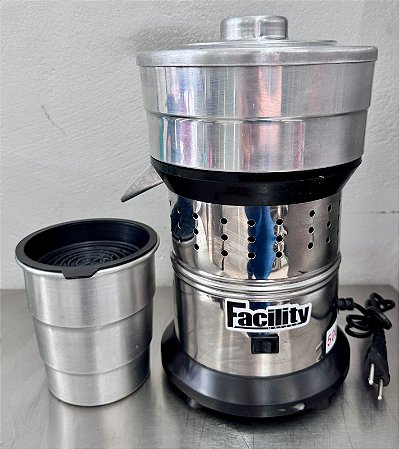 Extrator Elétrico Eletrodoméstico 500w Suco Laranja Potente Cor Inox Frequência 60Hz - Facility  [Seminovo]