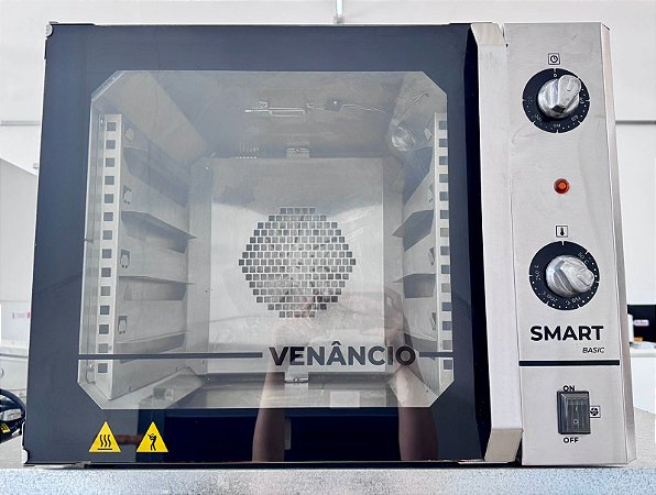 Forno Convector Preto Smart Basic Elétrico 220v - Venâncio [Seminovo] *2023